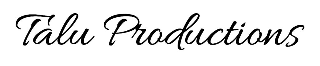 Talu Productions in a black script font
