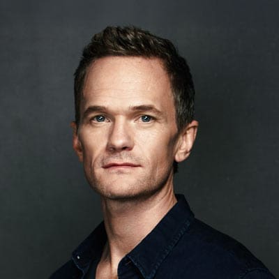 Neil Patrick Harris headshot with dramatic lighting